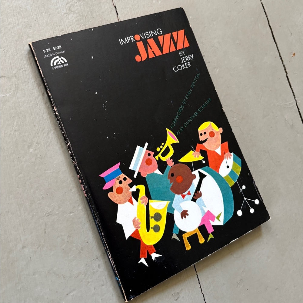 1964 Improvising Jazz Performing Music Chord Progression Musician Jerry Coker